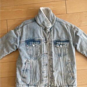 PacSun Cream Textured Fabric